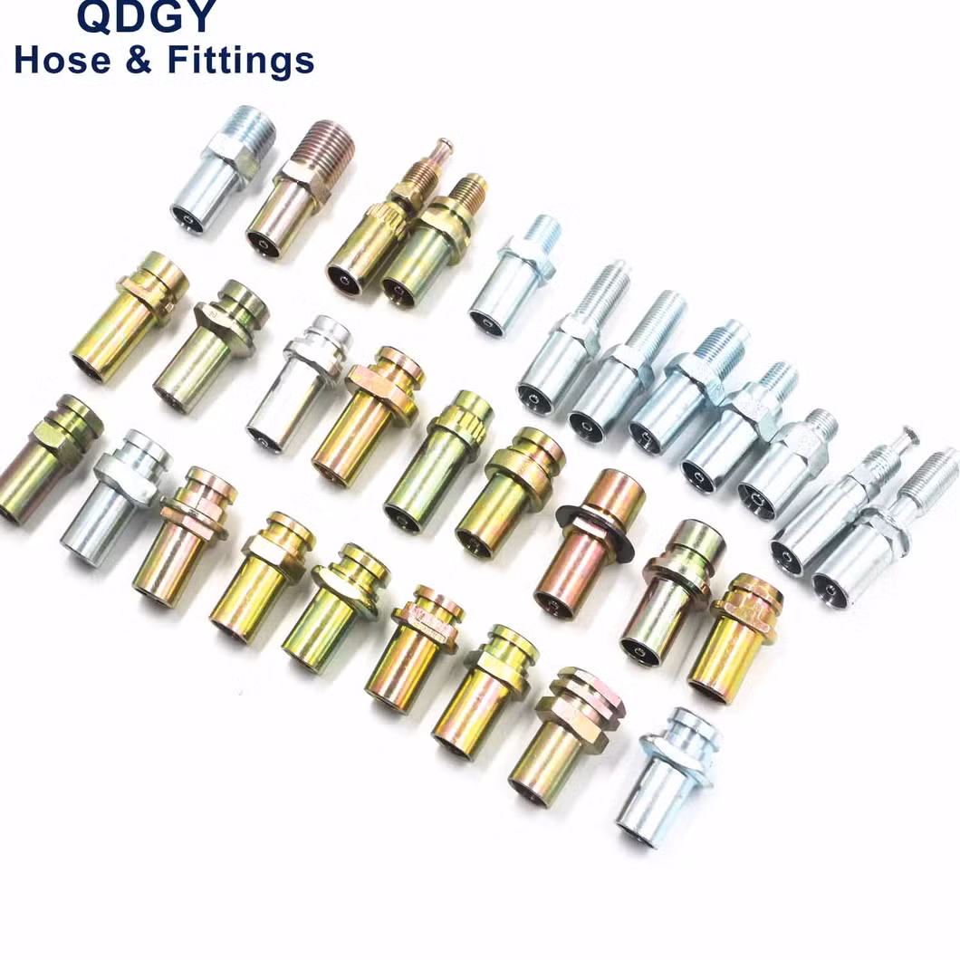 OE Quality DOT SAE J1401 Fmvss106 Road Vehicle Car Hydraulic Flexible Brake Pipe 1/8 Hl Rubber Brake Pipe Hose Assembly Joint End Connect Fittings