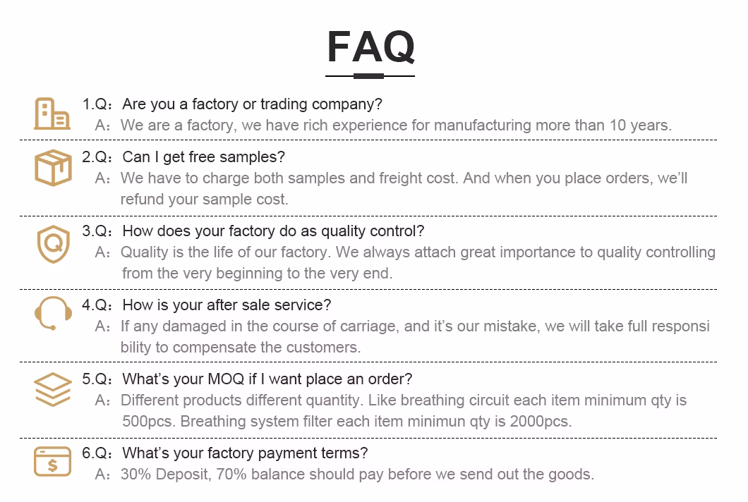 2023 Factory Direct Sale Medical Machine Medical Products Chinese Manufacturer Hmef for Pediatric (Disposable Breathing Filter) for Anesthesia &amp; Respiration