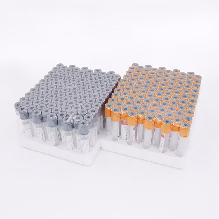 Disposable Medical Test Pet Glass Plain/Procoagulation/Gel&amp; Clot Activator/ Glucose/PT/Heparin/EDTA K2 K3/ESR Vacuum Blood Collection Tube