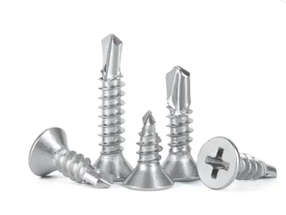 China Manufacturer Supply Flat Countersunk Head Self Drilling Tapping Screw