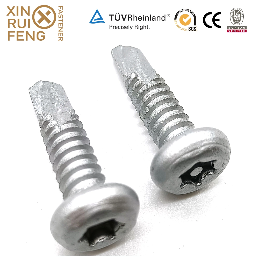 China Cross Recessed Countersunk Head Self Drilling Tapping Screws for Window