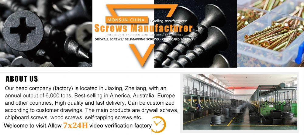 Zinc/Nickel Drill Point Modified Truss Phillips Self-Drilling Screws for Metal