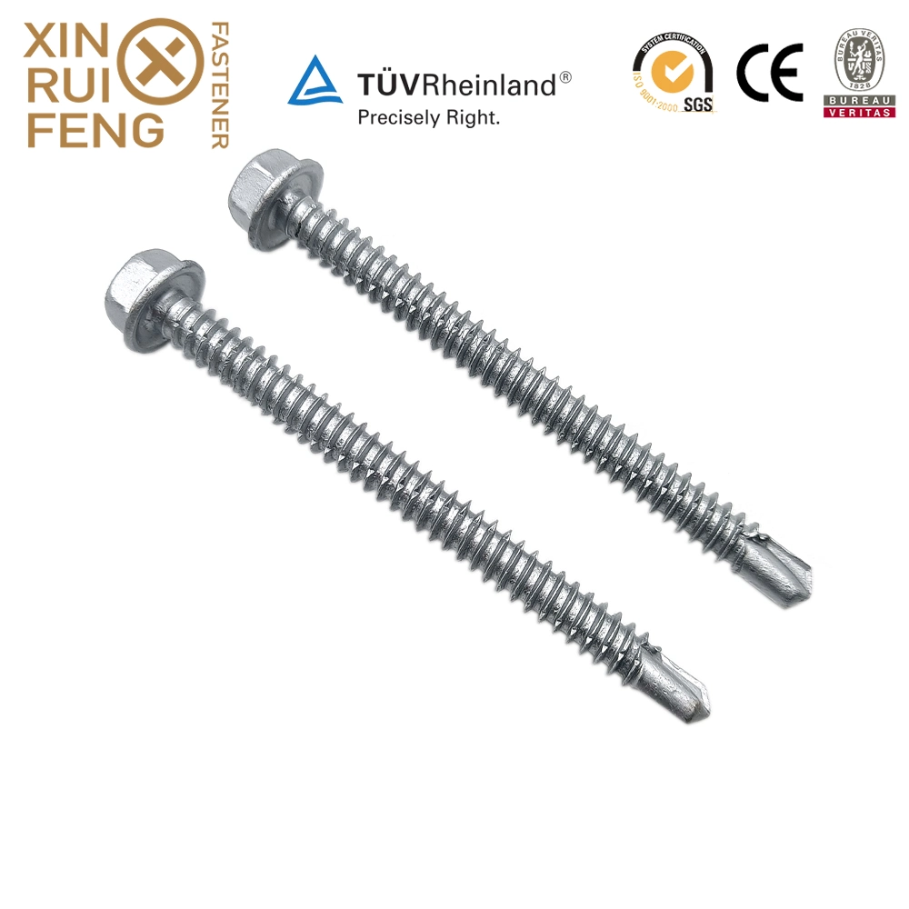 Xinruifeng Fasteners Building Purlin Crest Roofing As3566 Class 3 Ruspert Guard Timber Hex Washer Head Self Drilling Screws