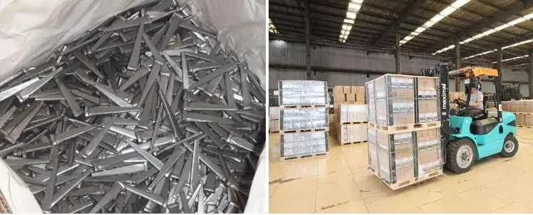 Professional Harden Steel Cut Masonry Steel Nails From Tianjin of China