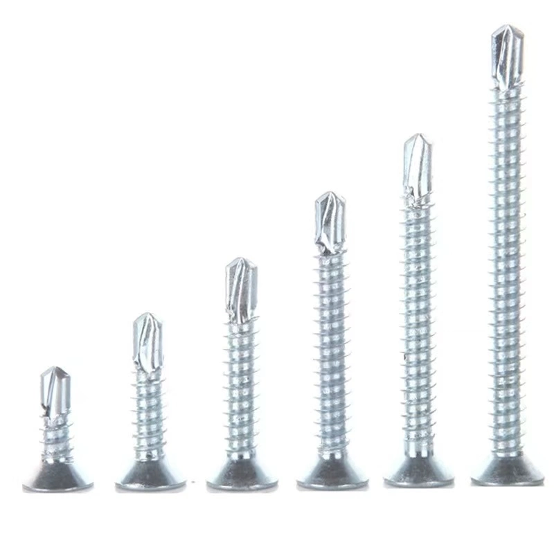 China Factory Cross Countersunk Head Self Drilling Screw