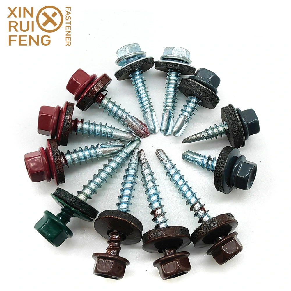 White/Yellow Zinc Plated Type17 Screw Self Drilling Screw Fastener