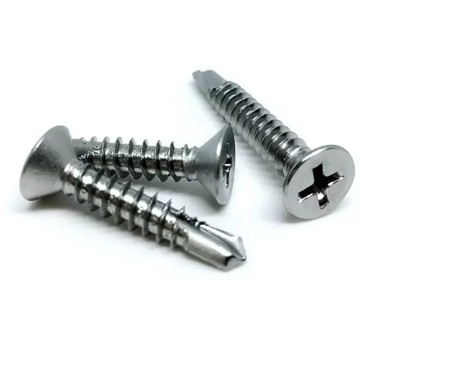 China Cross Recessed Countersunk Head Self Drilling Tapping Screws for Window