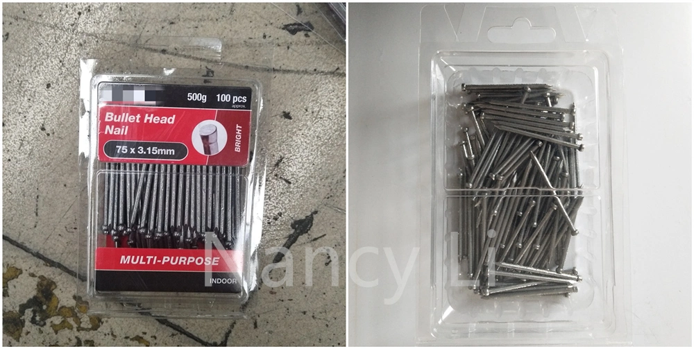 Q195/Q235 Hot Dipped Galvanized Lost Head Nails Brad Nails 20kg/Box