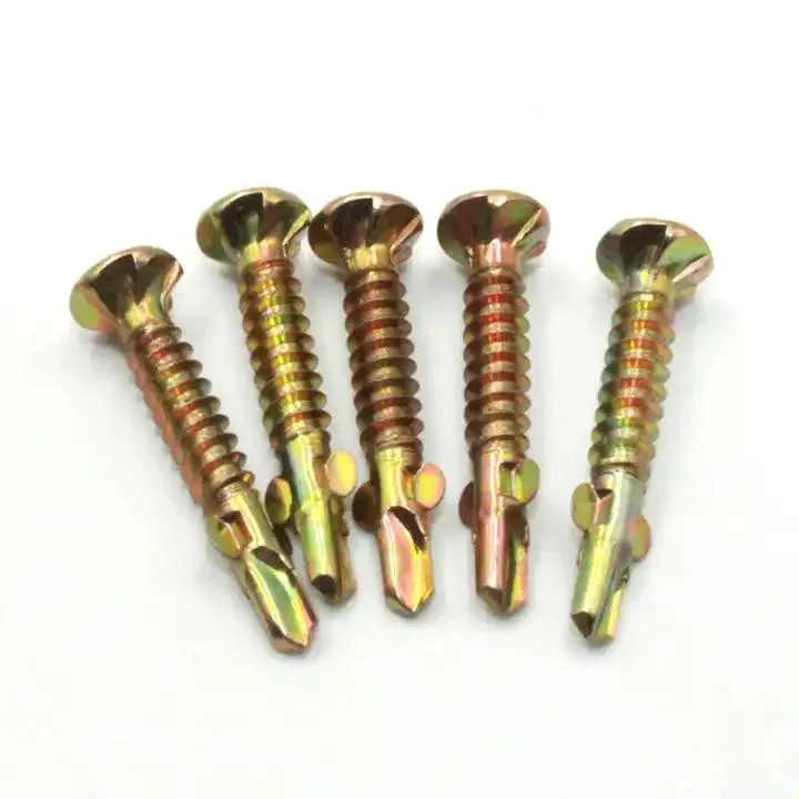 Flat Phillips Csk Truss Head Self-Drilling Tapping Screw