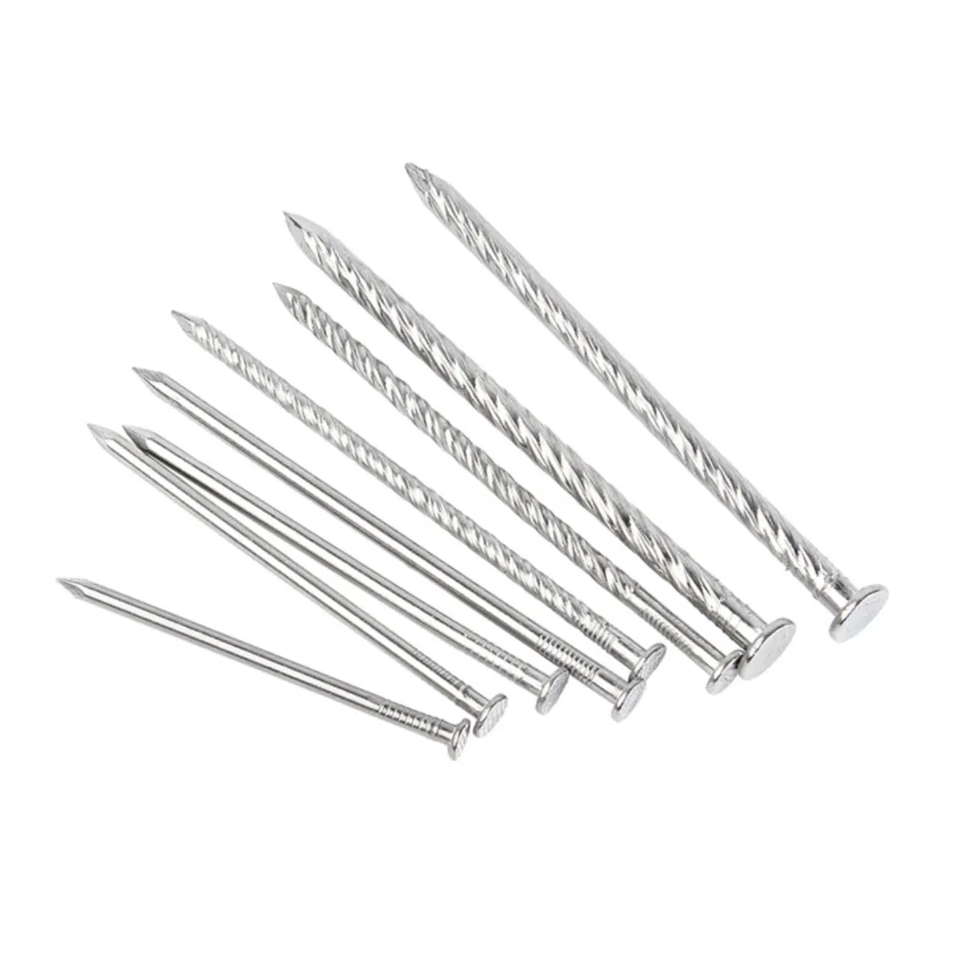 Factory Wholesale Aluminium Nails Ring Shank Twist Shank Aluminium Nails