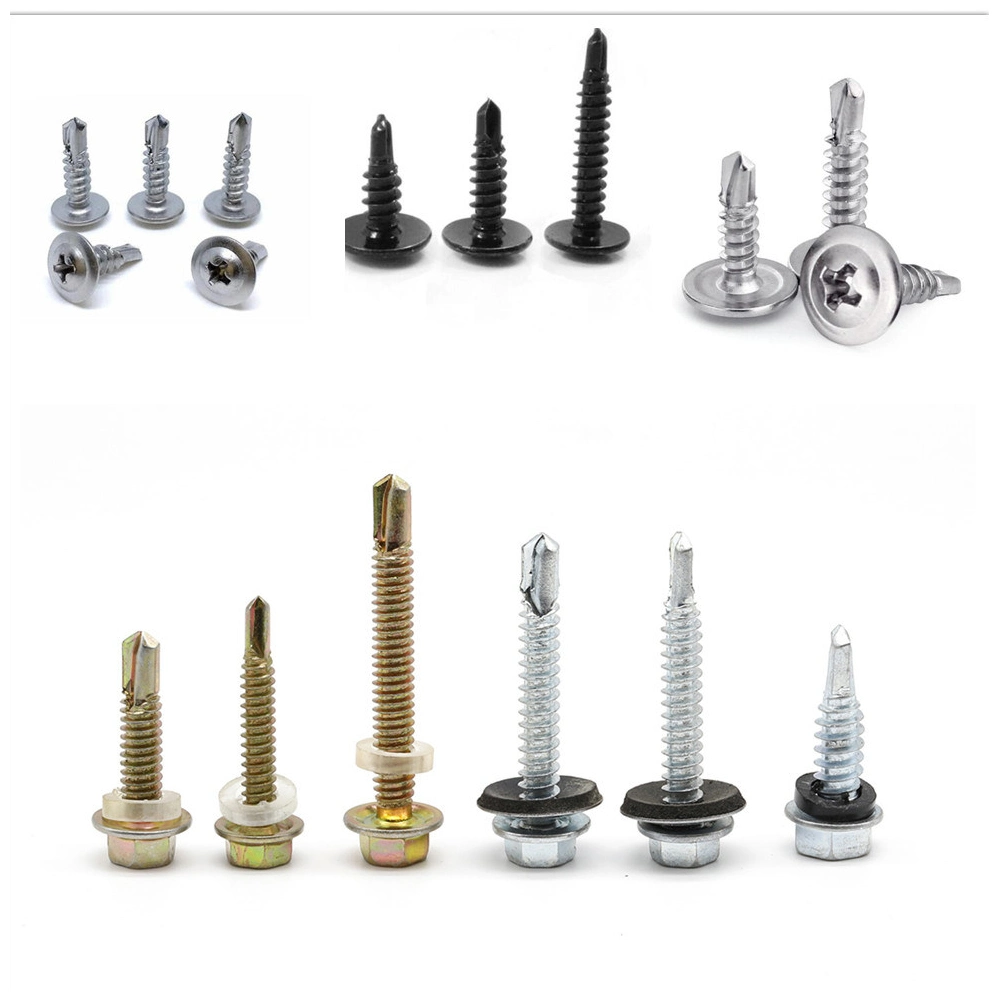 Type a/Type B/Type C Carbon Steel China Wholesale Self Drilling Screw