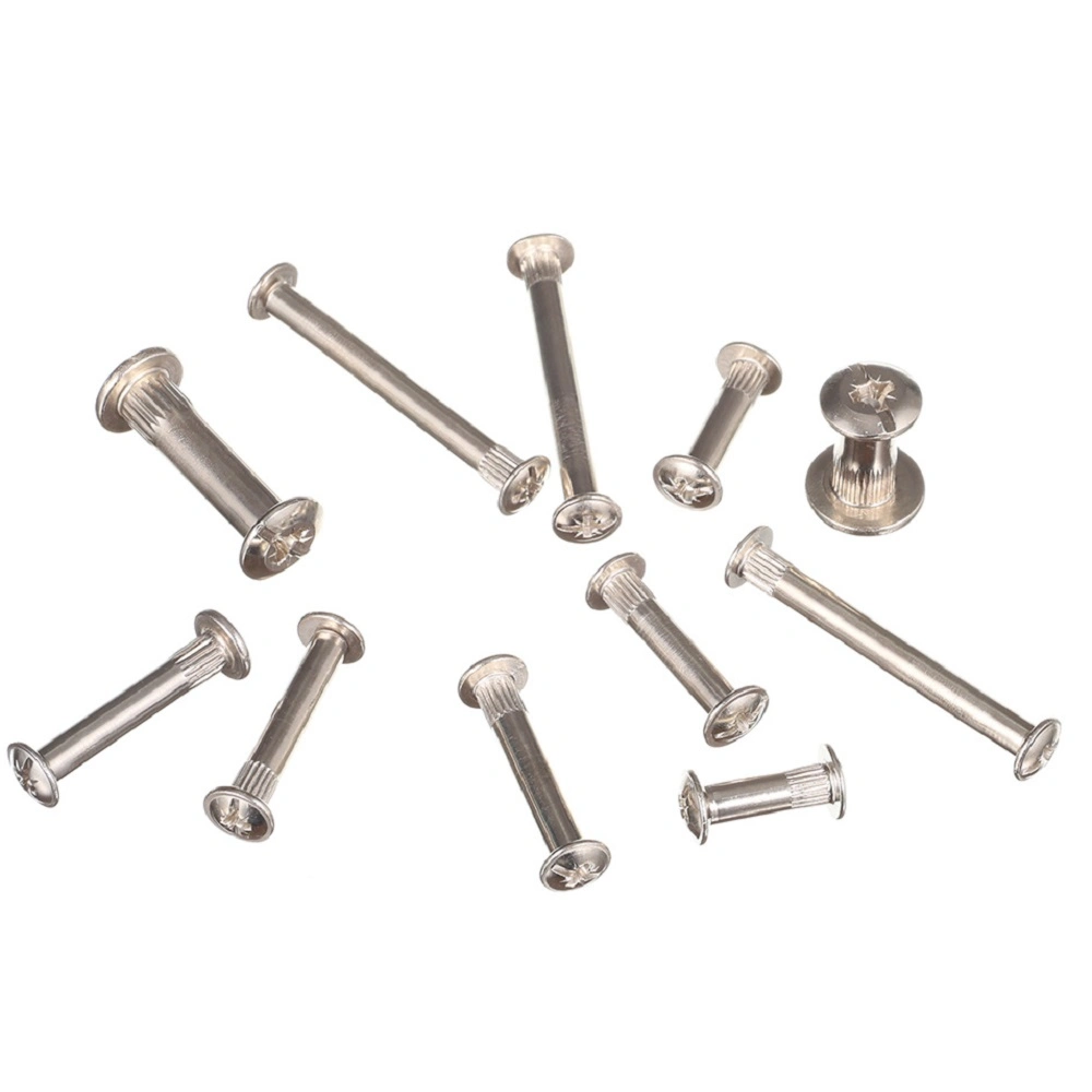 GB DIN Certification Plastic Nylon Bronze M6.3 M10 Binding Countersunk Unique Furniture Connection Mother and Daughter Screws