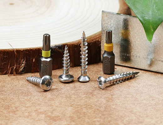 TGR/Tsingri Torx CSK Head Pan Head Wood Screws Timber Screws with Double Type17 Point