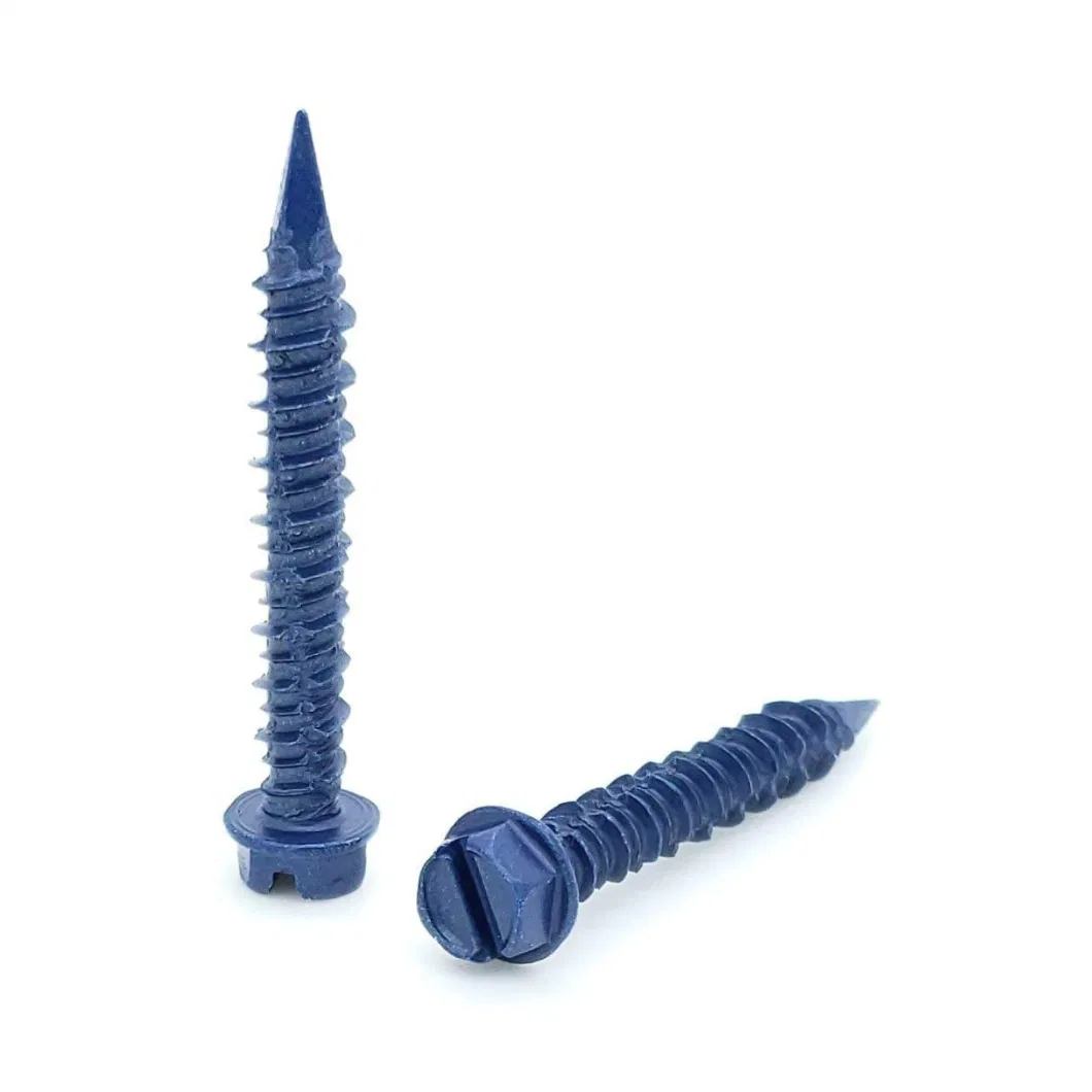 Ruspert Tapcon Slotted Hex Concrete Screw