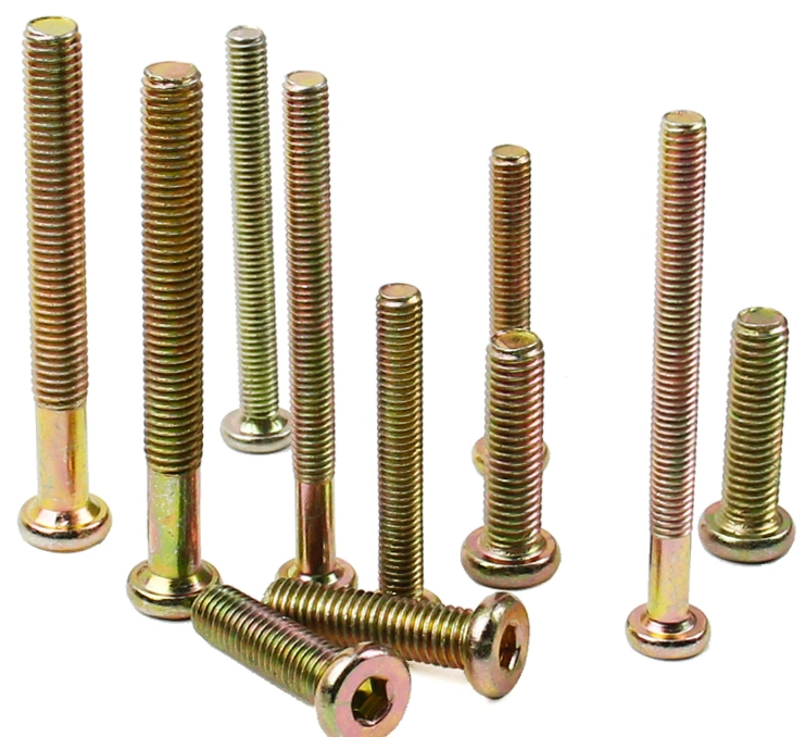 Flat Head Hex/Pozi Socket Confirmat Screw/Furniture Screw