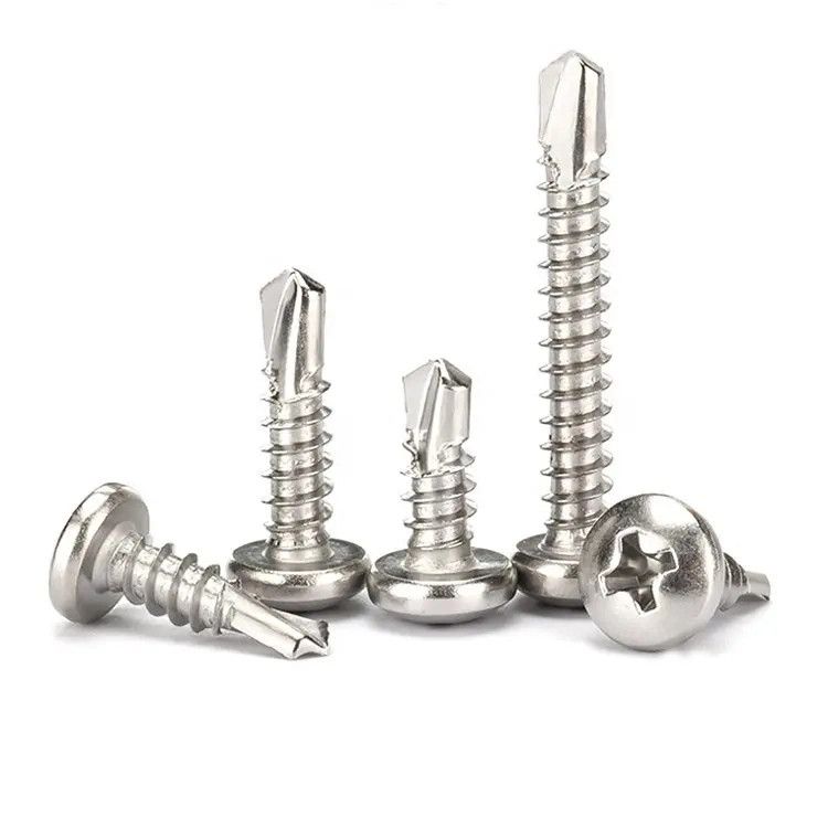 Premium Quality Cross Recessed Self Drilling Pan Head Screws for Concrete