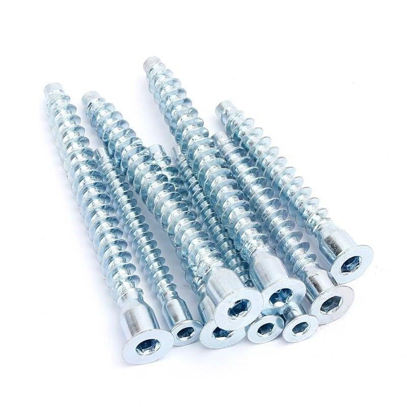 Zinc-Plated Carbon Steel Furniture Screws/Confirmat Screw