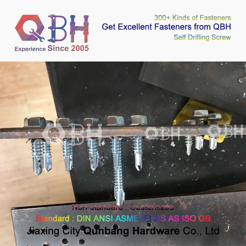 Qbh Plain/Black/HDG/Dacromet/Geomet Roofing Self Tapping Drilling Screw Machine Machinery Machining Maintaining Repairing Replace Replacement Spare Parts