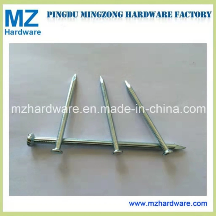 Stainless Steel Concave Shank Lost Head Finishing Brad Nail