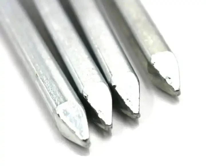 China Wholesale Zinc Galvanized Steel Square Shank Boat Nails/Clavos