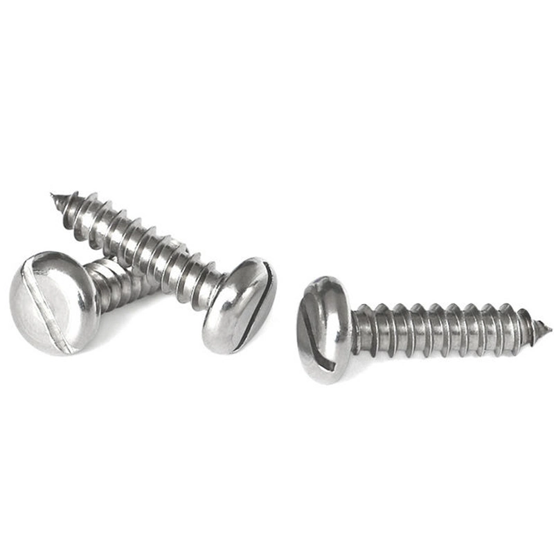 Stainless Steel 304 316 Tapping Screw Set Grub Screws Ss 304 DIN 7981 A2 A4 Pan Head Self Tapping Screws