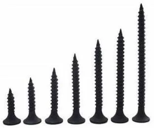 Black Phosphated Fine Thread Drywall Self Tapping Screws