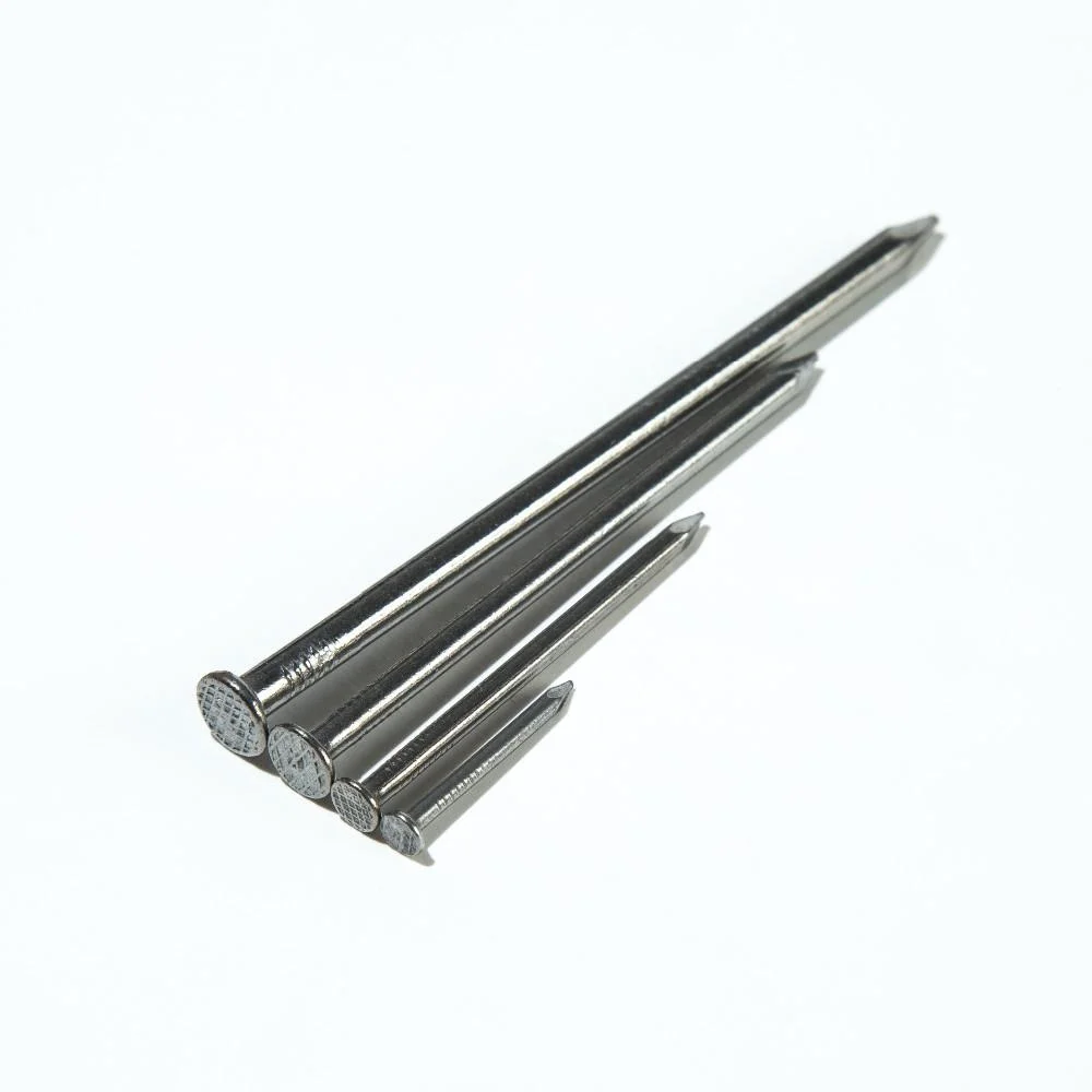 Common Wire Nail Polished 2.5 Inch Wood Nail with Big Head 7kg Bag Hardware Fastener for Construction Material