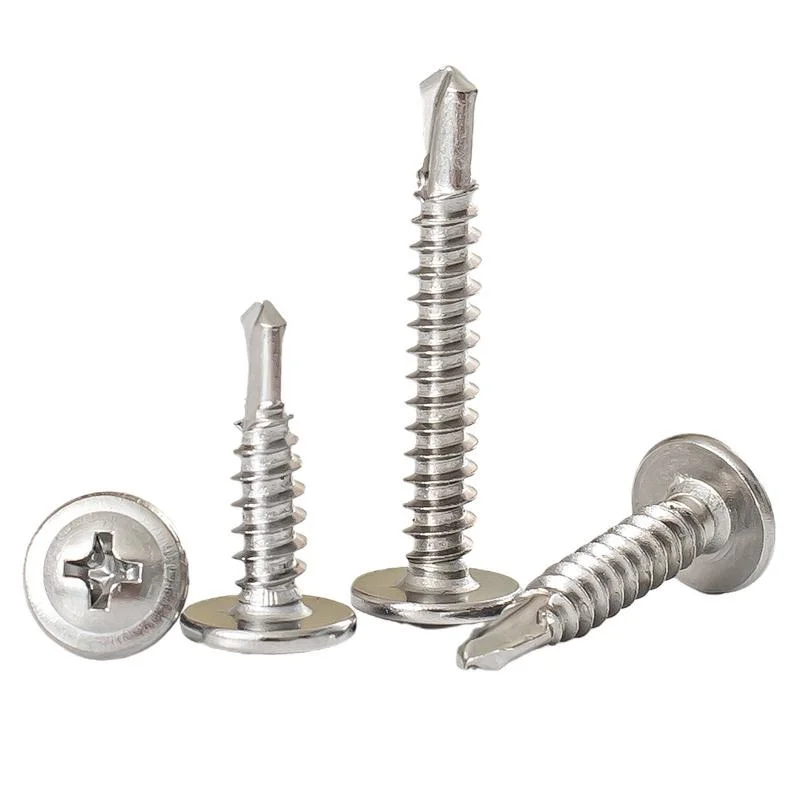 Modified Truss Head Phillips Stainless Steel Self Drilling Screw Thread Self Tapping Screw