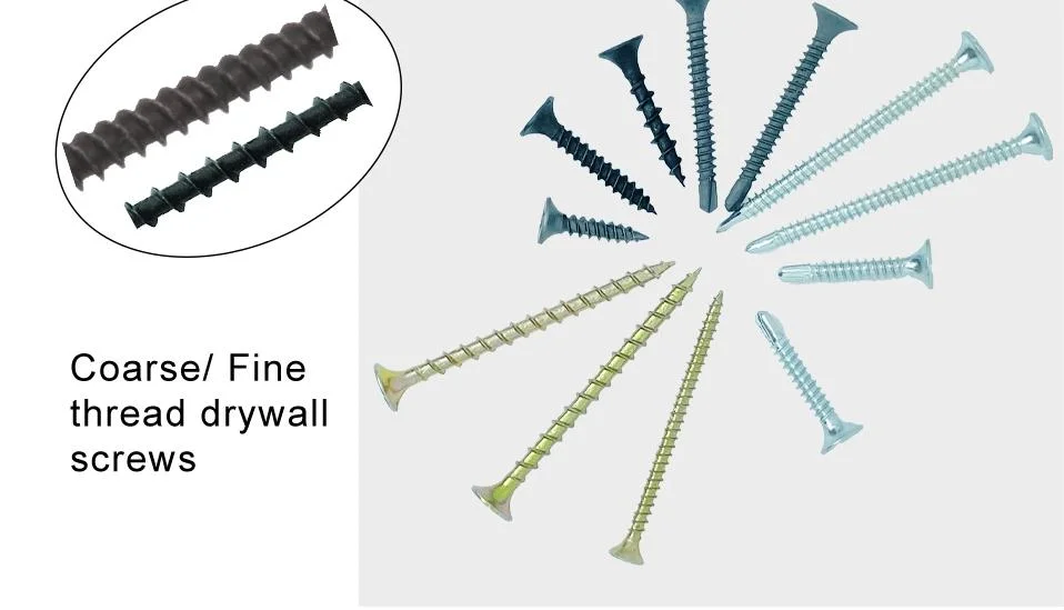 Xinruifeng Fastener Metal Bugle Head Phillips No. 2 Self Drilling Screws