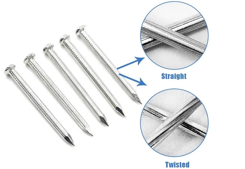 Tianjin Factory Cheap Galvanized Steel Concrete Nails Masonry Nails