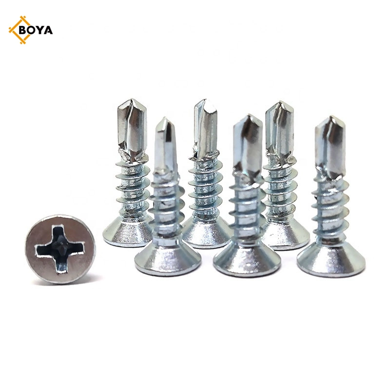 Flat Phillips Csk Truss Head Self-Drilling Tapping Screw