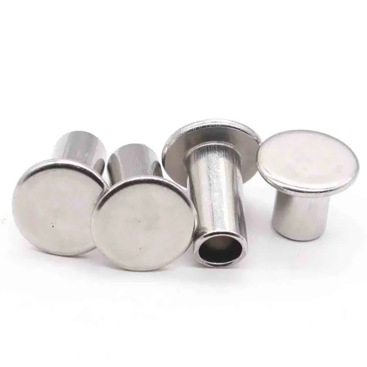 M2 M2.5 M3 M4 M5 M6 DIN 6791 Stainless Steel 304 Semi-Tubular Pan Head Semi Tubular Rivets