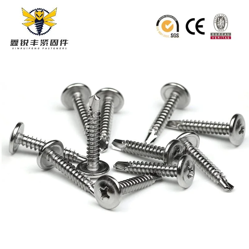 Phillips Drive Wafer Head Self Drilling Screw for Metal