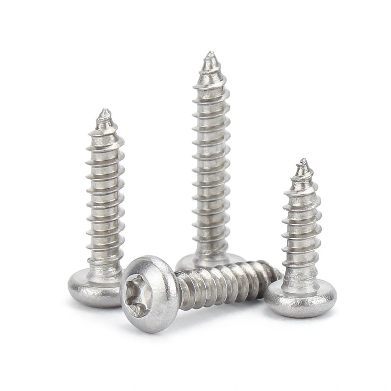 ISO14586 Stainless Steel Small Self Torx Tapping Mounting Screw