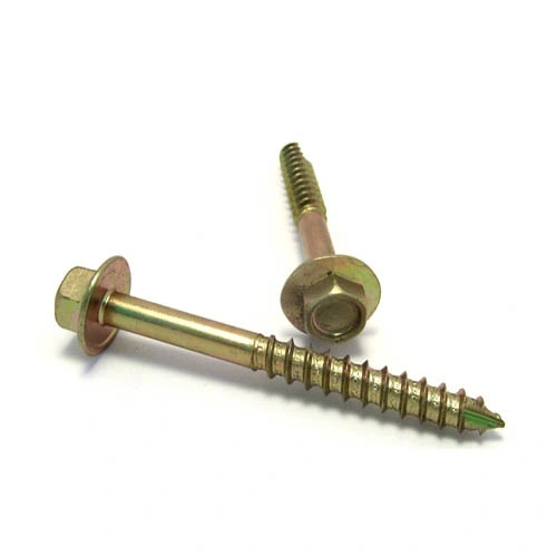 6.3*120mm Hex Flange Head Screw Drilling Point