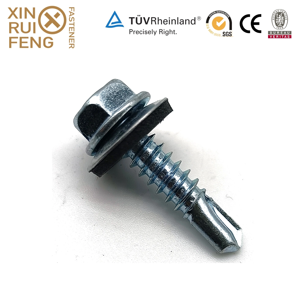 Xinruifeng Fasteners Building Purlin Crest Roofing As3566 Class 3 Ruspert Guard Timber Hex Washer Head Self Drilling Screws