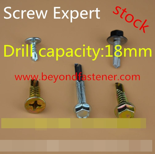 Self Drilling Screw Roofing Fasteners Bimetal Screw