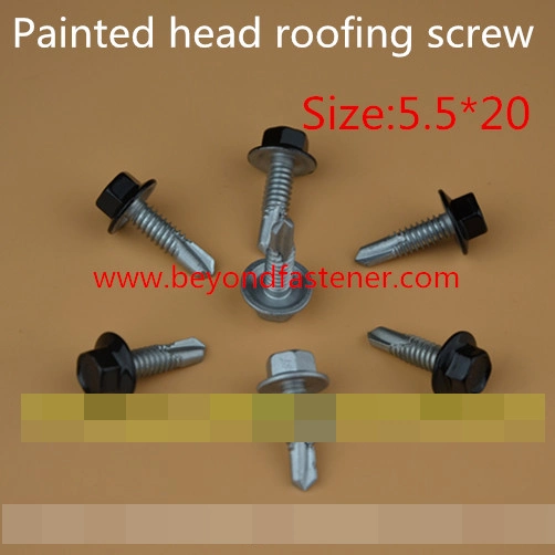 Self Drilling Screw Roofing Fasteners Bimetal Screw