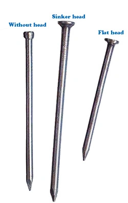 Common Round Wire Nails for Framing, Carpentry and Construction 90mm