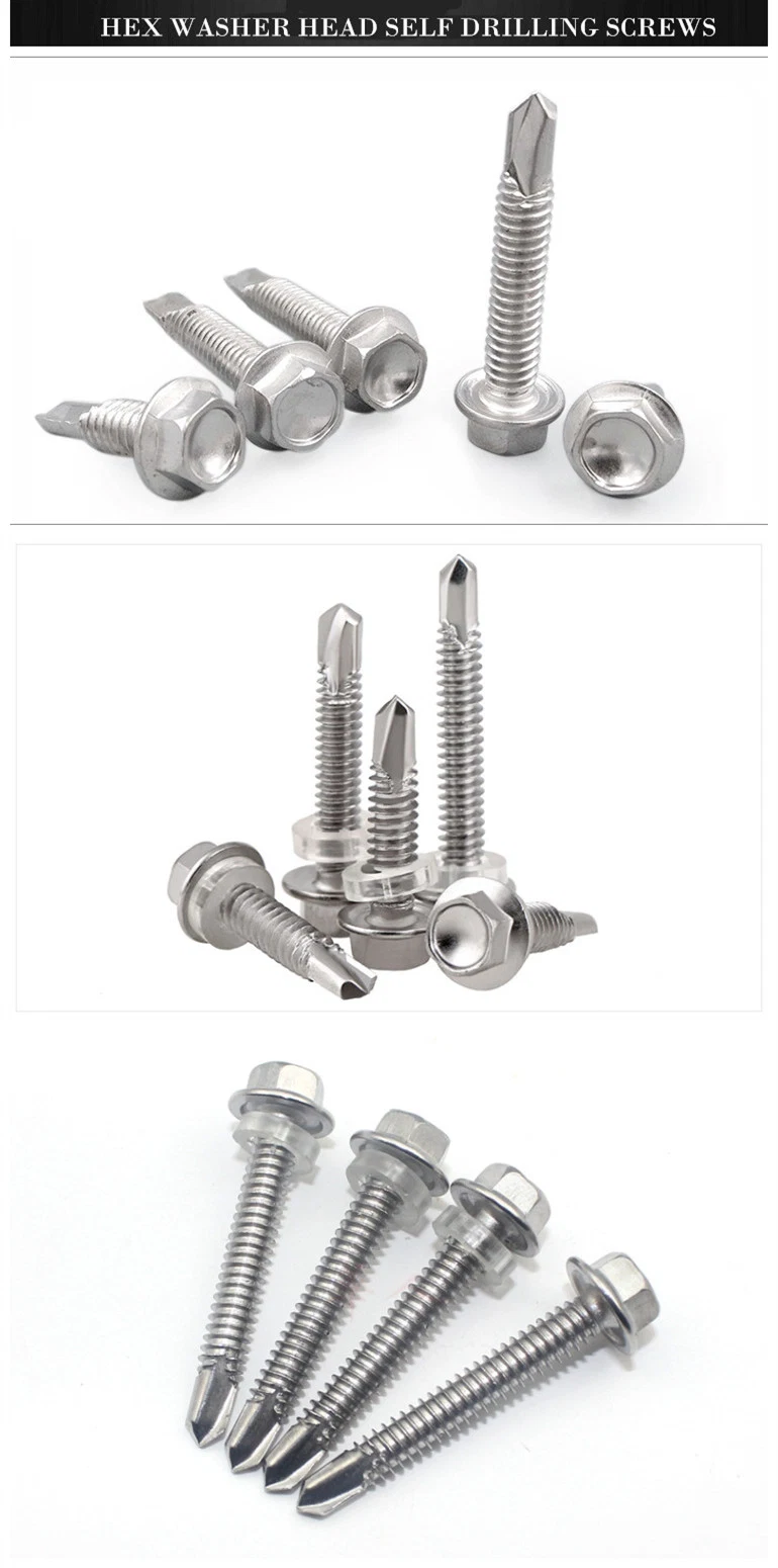 Hex Flange Head Self Drilling Screws