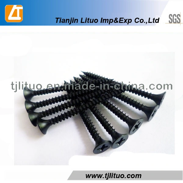 Black Phosphated Fine Thread Drywall Self Tapping Screws