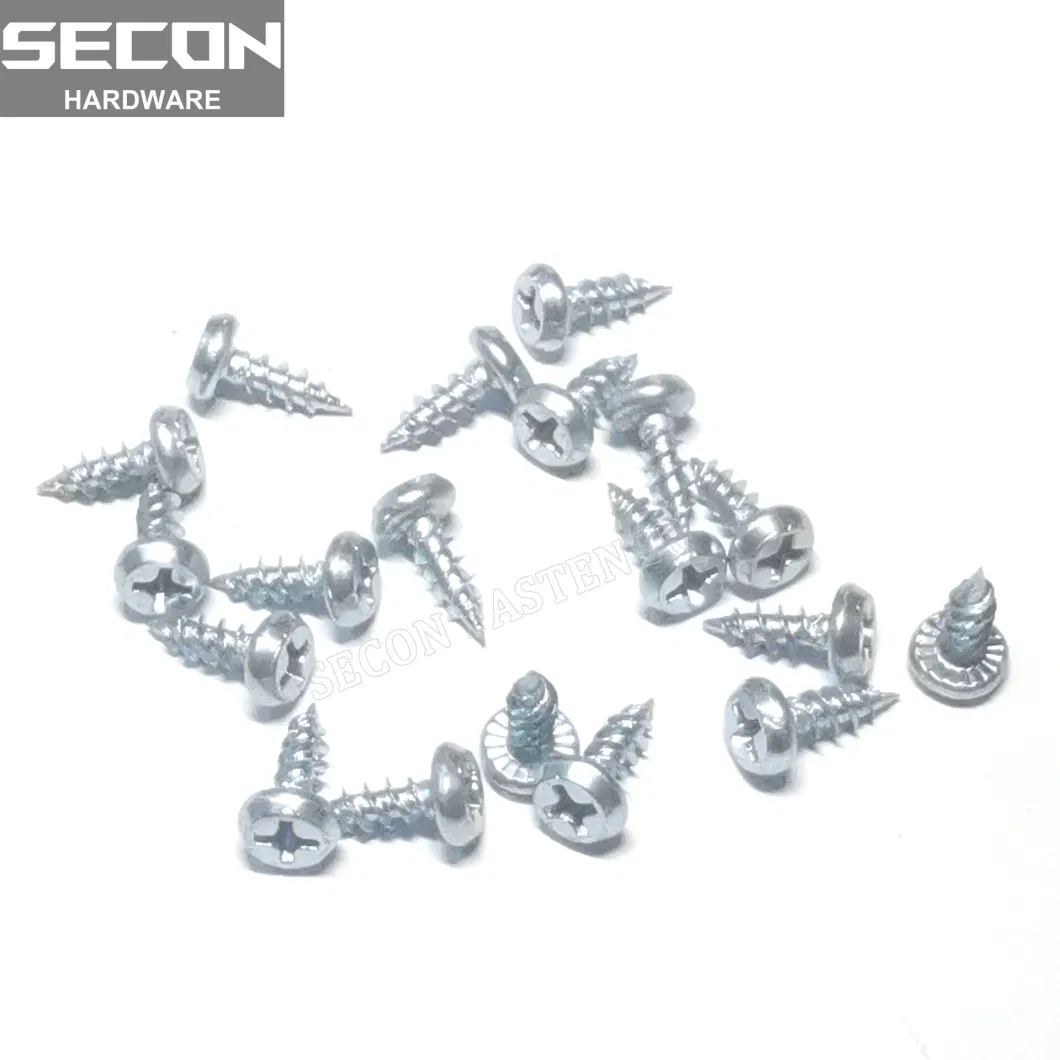 Made in China Wholesale Tornillos Pan Head Csk Head Truss Head Phillips Cross Carbon Steel Drywall Screw Self Tapping Screws Sharp Point for Metal