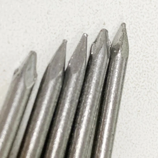 Hot Dipped Galvanized Headless Fihot Dipped Galvanized Bullet Head Nails Finishing Nails Headless Nails