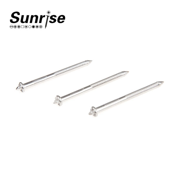 Special Head Ring Shank Nails Screw