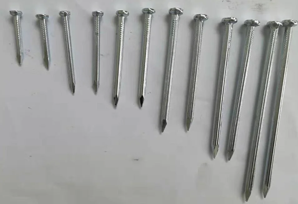 Factory Price Galvanized Concrete Nails Spiral Shank Top Quality