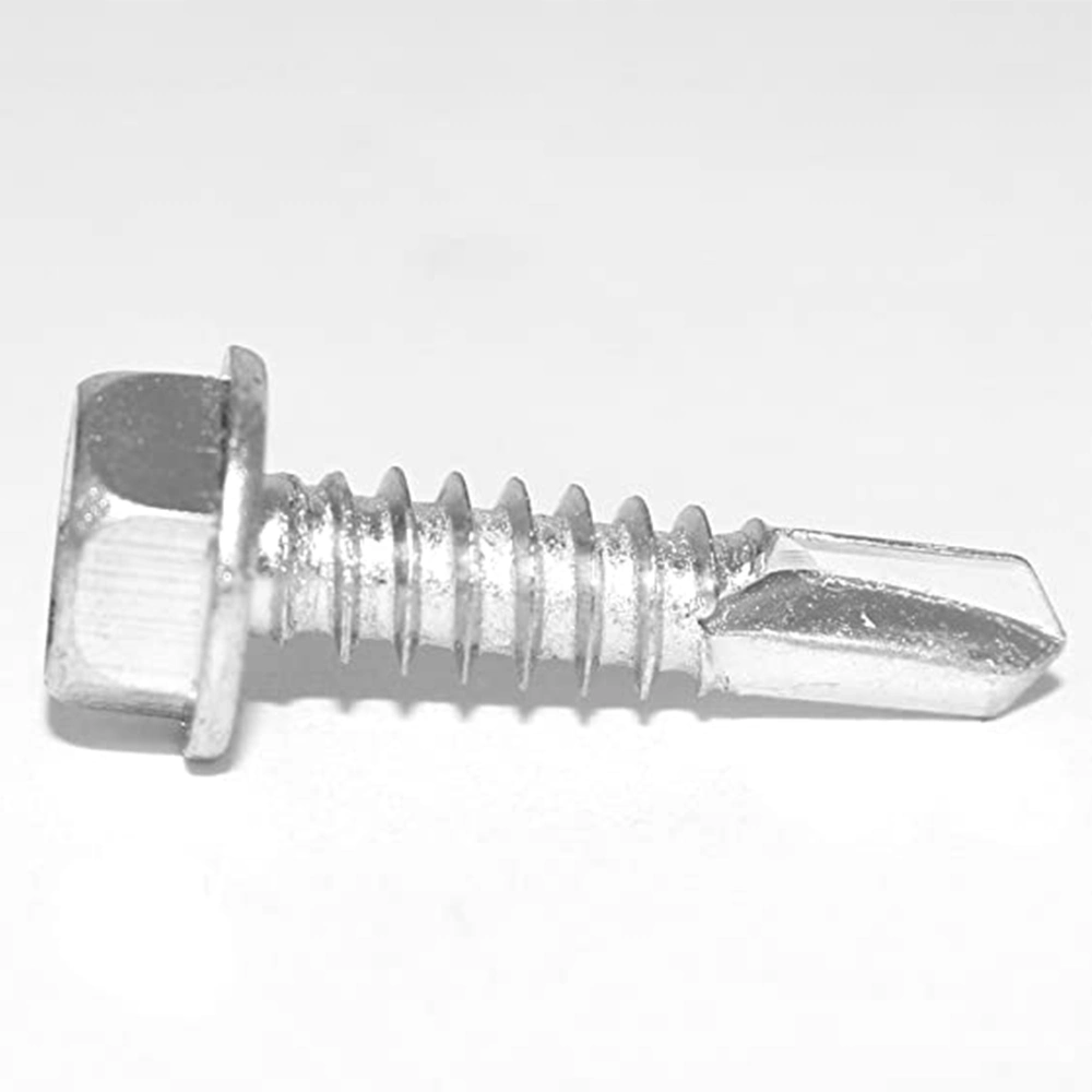 OEM Zinc Plated Large Diameter Concrete Screw for Anchoring to Block