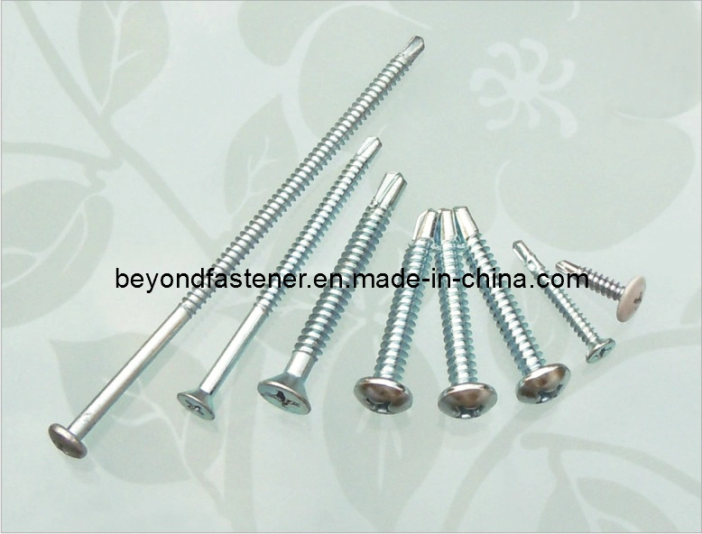 Screw Flat Head Self Drilling Screw Tapping Screw Chipboard Screw Countersunk Screw