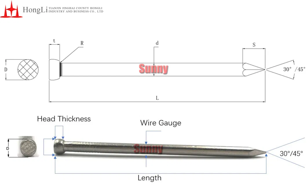 Bullet HD Nails Smooth Shank Bright 50mm-75mm