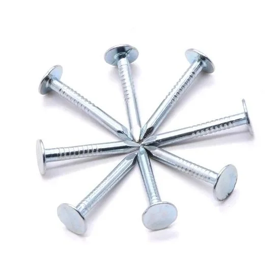 Clout Nail Flat Big Round Head Roofing Nail Q195 Q235 Galvanized or Customized