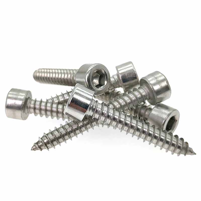 Stainless Steel 304 316 Tapping Screw Set Grub Screws Ss 304 DIN 7981 A2 A4 Pan Head Self Tapping Screws